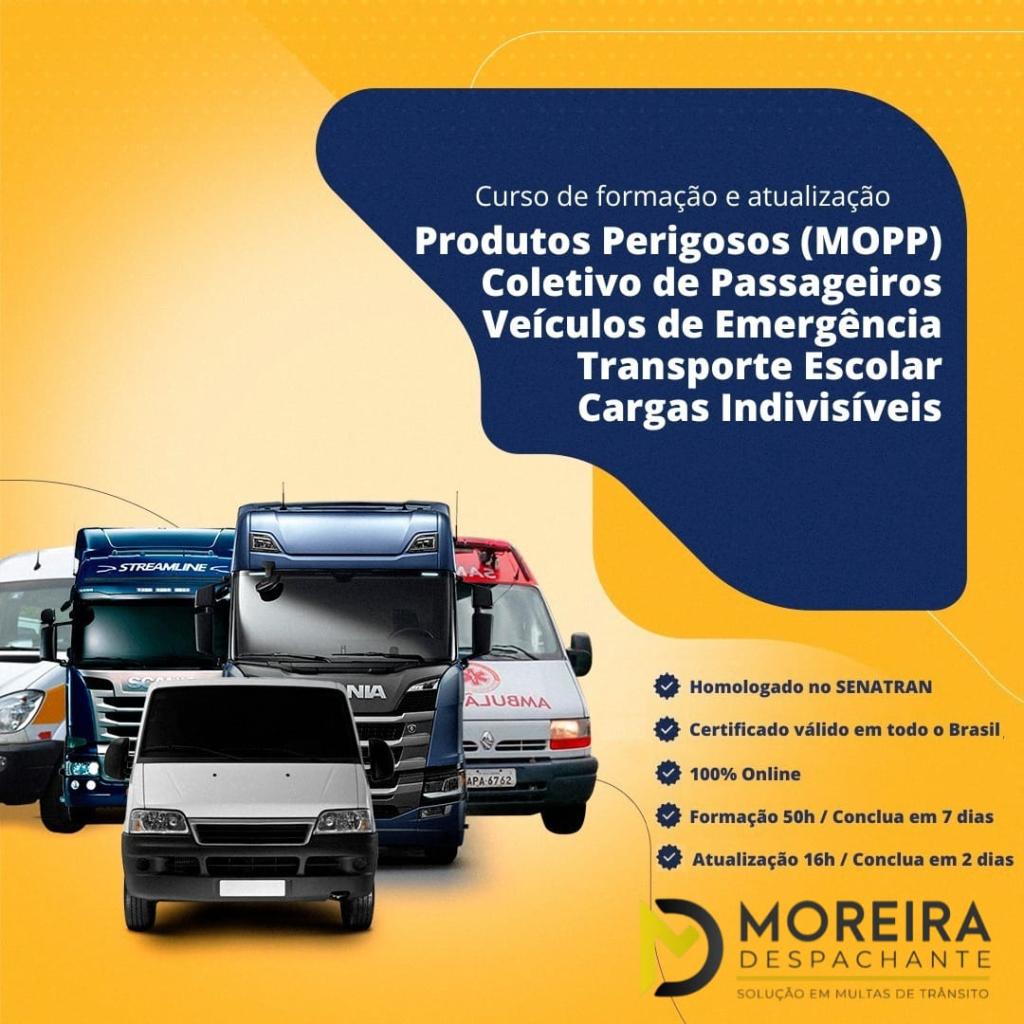 Curso para Condutores de Veículos de Transporte de Produtos Perigosos