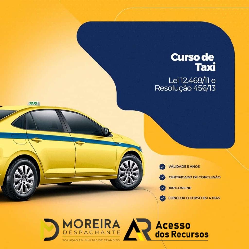 Curso para Taxista - Lei 12.468/11 e Resolução 456/13